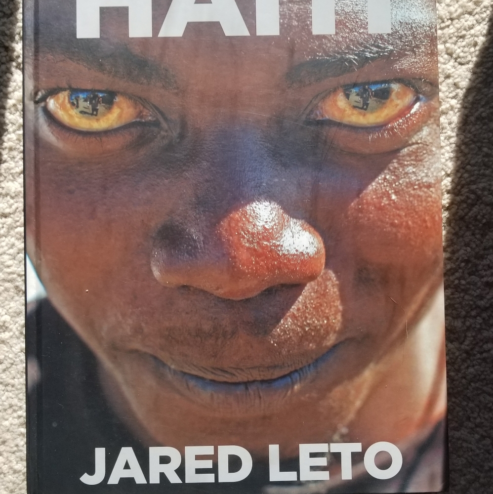 Haiti Book signed by Jared Leto